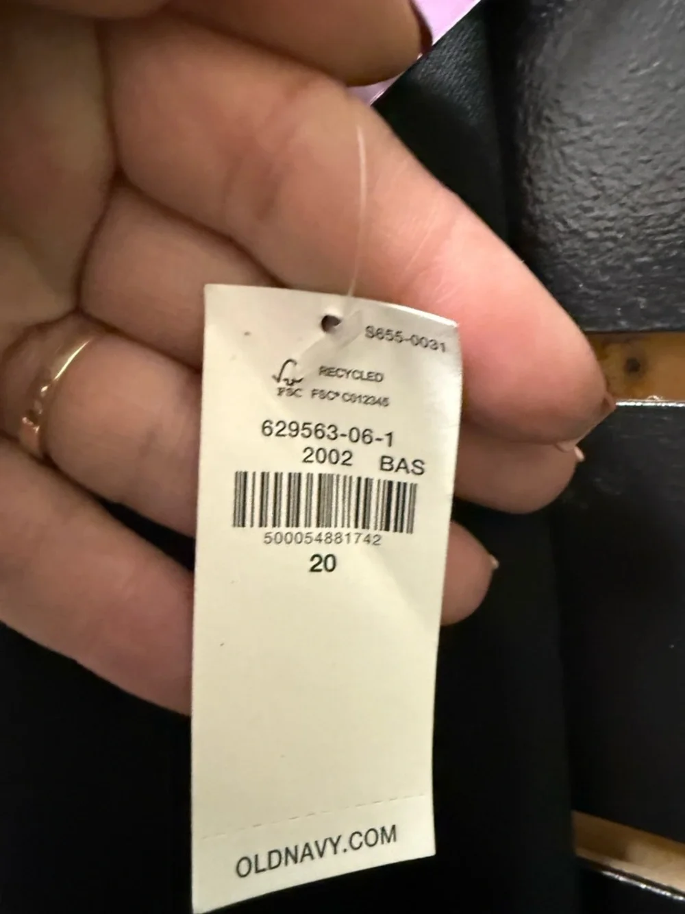 Old Navy new tags